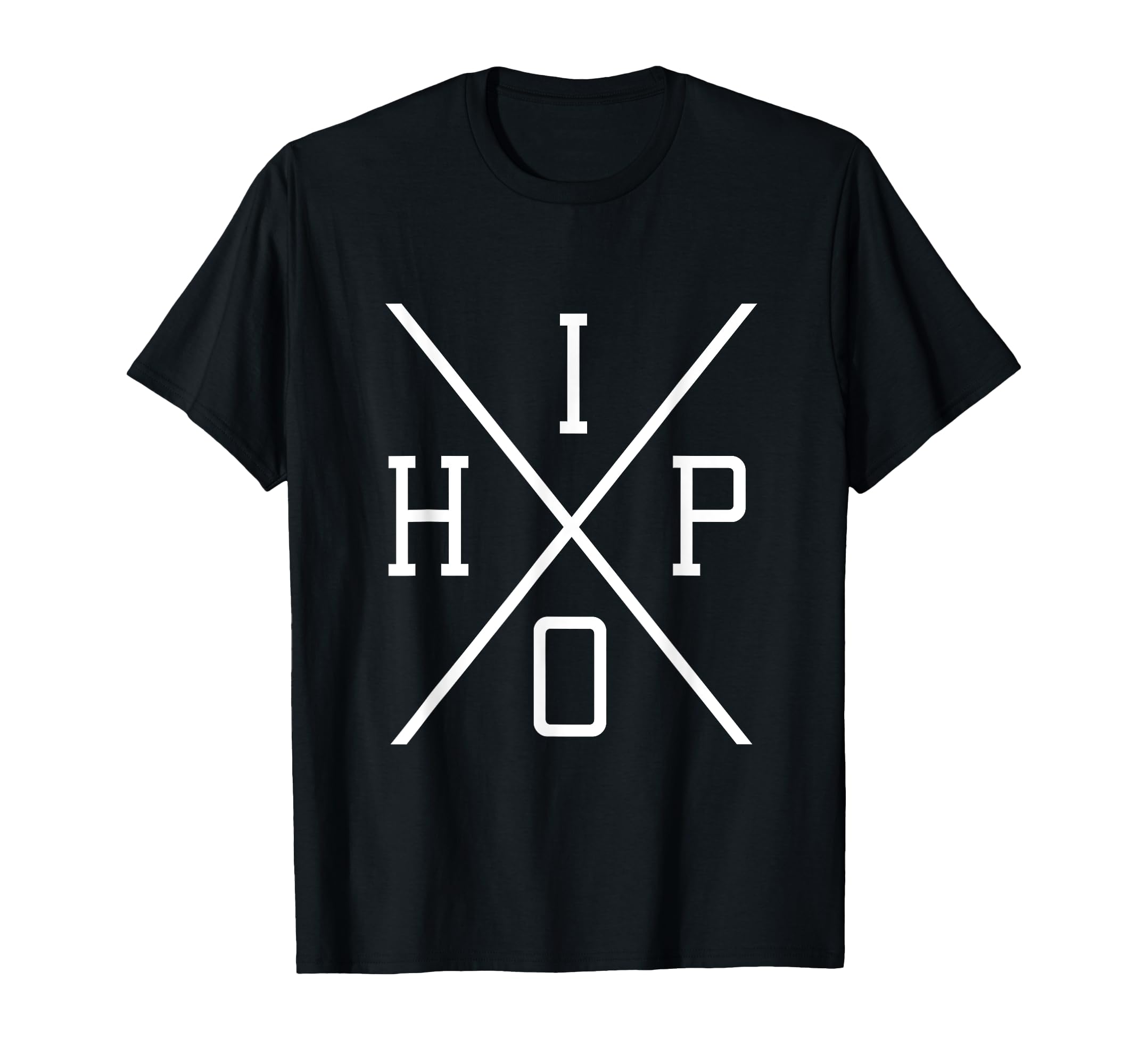Hip Hop X Hiphop Rap Music Oldschool T-Shirt - Minimalist Print for Adults