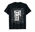 Hiphop Cassette Hip Hop Graffiti T-Shirt - Minimalist Print for Adults