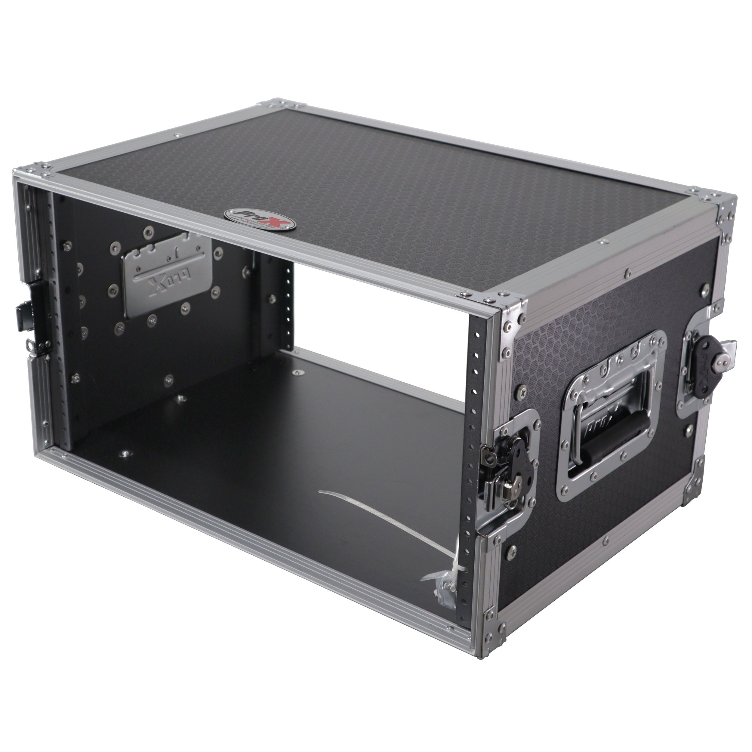 ProX X-6UE - 6U Deluxe 14" Deep 19" Width Amp Effects Rack Flight Hard Case